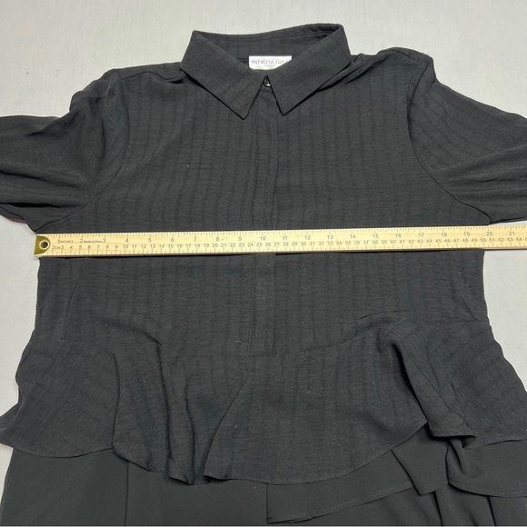 Patrizia Luca Black Long Sleeve Dress - Picture 11 of 15